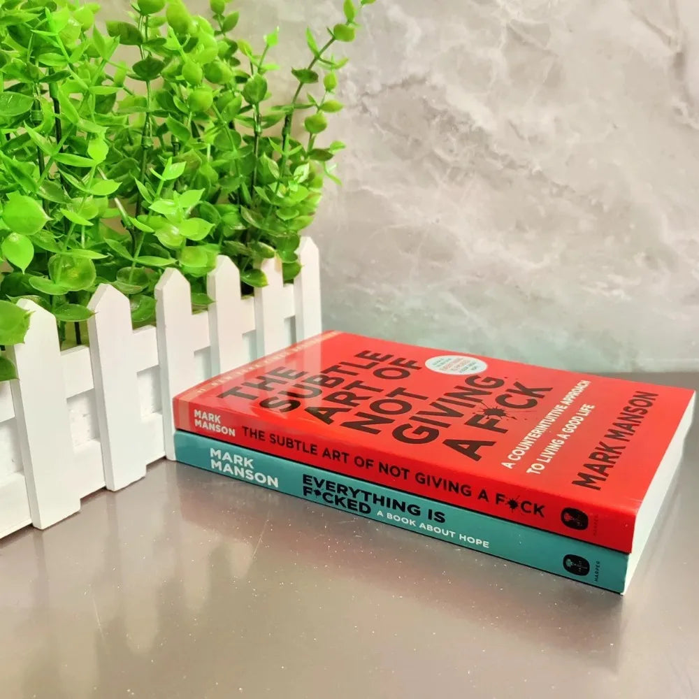 2‑volume set: The Subtle Art of Not Giving a F*ck + A Book About Hope & Deep Work : Rules for Focused Succes& Atomic Habits
