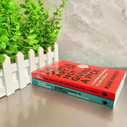 2‑volume set: The Subtle Art of Not Giving a F*ck + A Book About Hope & Deep Work : Rules for Focused Succes& Atomic Habits