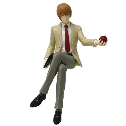 Death Note Anime 8-16cm Figure L Lawliet Ryuk Holding Apple Model for Halloween Ornament Figurine Fans Collection Christmas Gift