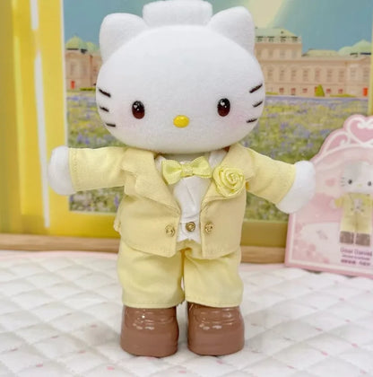 Hello Kitty  Romantic Wedding Series Blind Box Figurine Trendy Toys Century Wedding Series Anime Figures Mystery Box Dolls Gift