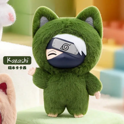 2026 New Presale Eaki Naruto Kittenland Series Blind Box Collectible Anime Figure Trendy Toys Peripheral Pendant Ornament Gifts