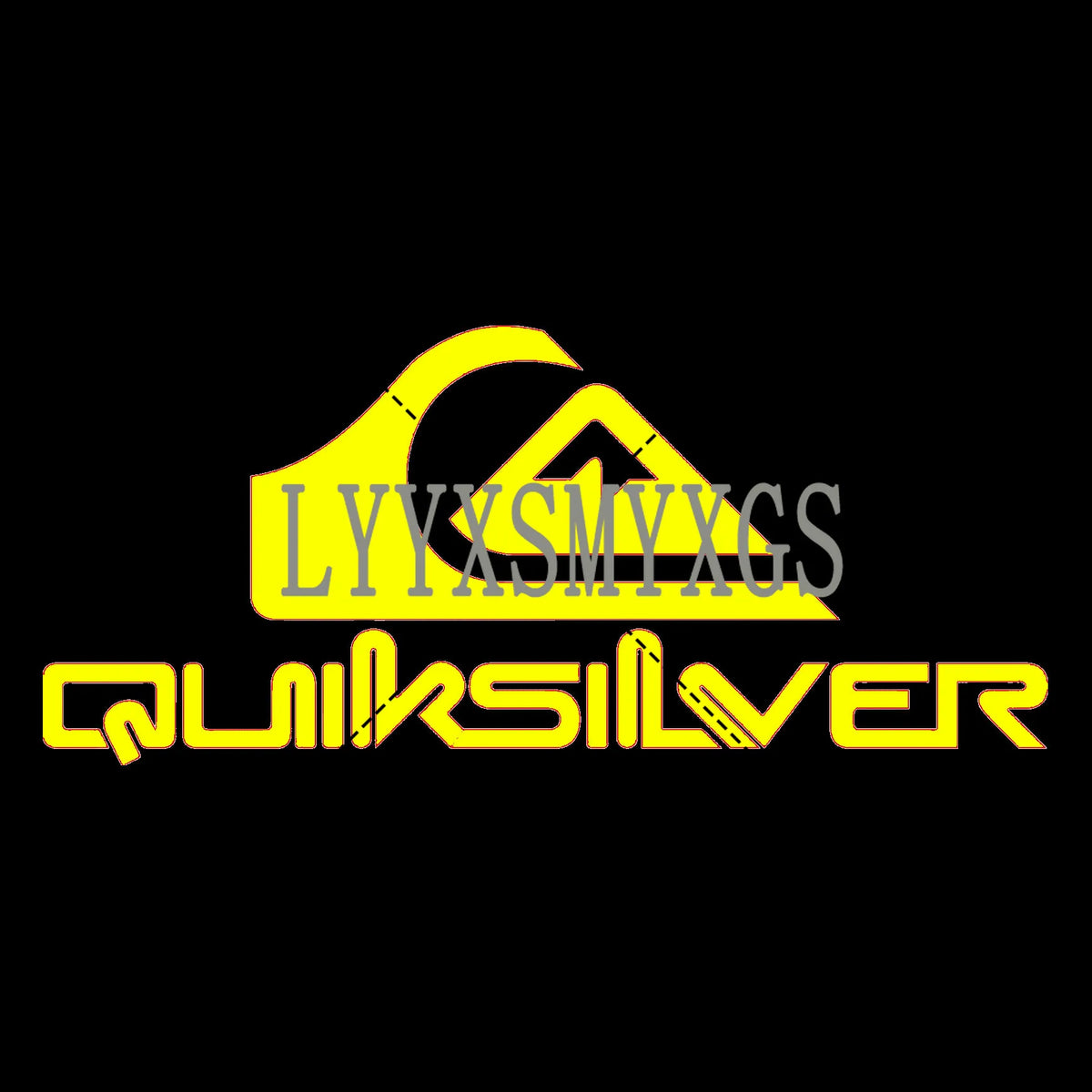 Personality Self-adhesive Quiksilver Surfboard Car Sticker Automotive Rear Window and Bumper Waterproof Vinyl Decal Decorative