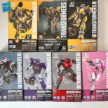 In Stock Trumpeter Transformers Animation Movies OPTIMUS PRIME ARCEE WHEELJACK BLITZWING BUMBLEBEE CLIFFJUMPER STARSCREAM