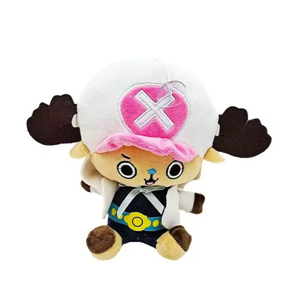 2026 HoT One Piece Anime Figure Zoro Luffy Chopper Plush Toys Cute Cartoon Plushie Stuffed Dolls Pendant Kids Xmas Gifts