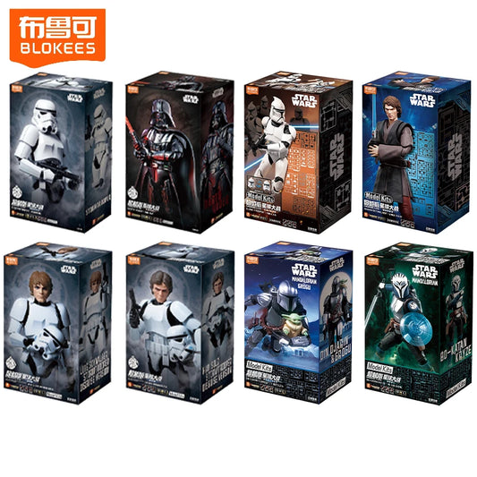 Original Blokees Star Wars Champion Class - Anakin Skywalker (Revenge of The Sith) Model Kits Action Figures Collect Toys Gifts