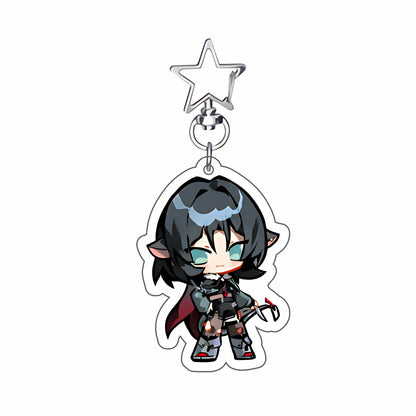 New Hot Game Zenless Zone Zero Keychains Pendant Car Ellen Joe Seth Lowell Jane Doe Von Lycaon Nicole Fans cosplay Gifts