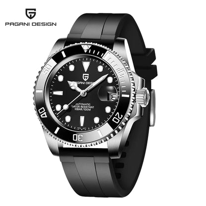 PAGANI Design 2026 New Men's Automatic Mechanical Watch 8215 40mm Stainless Steel Sapphire Glass Waterproof Reloj Hombre