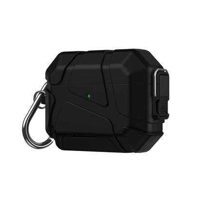 For AirPods Pro 3 Shockproof Case with Phone Holder For AirPods 4 Pro 2 Earphone Case Secure Lock Protection Headphone Cover