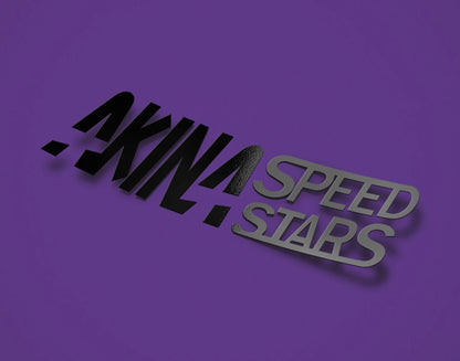 Akina Speed Stars, Initial D Racing Team Replica Vinyl Sticker Decal - JDM Drifting Car Accessories