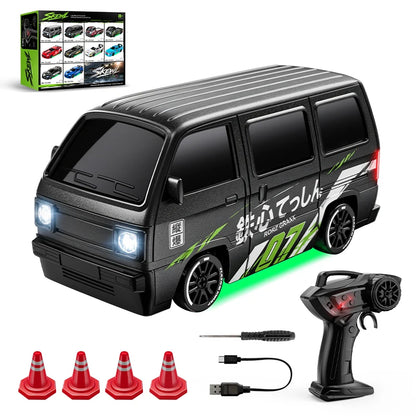 1:64 Desktop Drift Racing Car, 4WD Cool Mini Stunt RC Drift Car With Rechargeable Battery, Holiday Gift For Kids