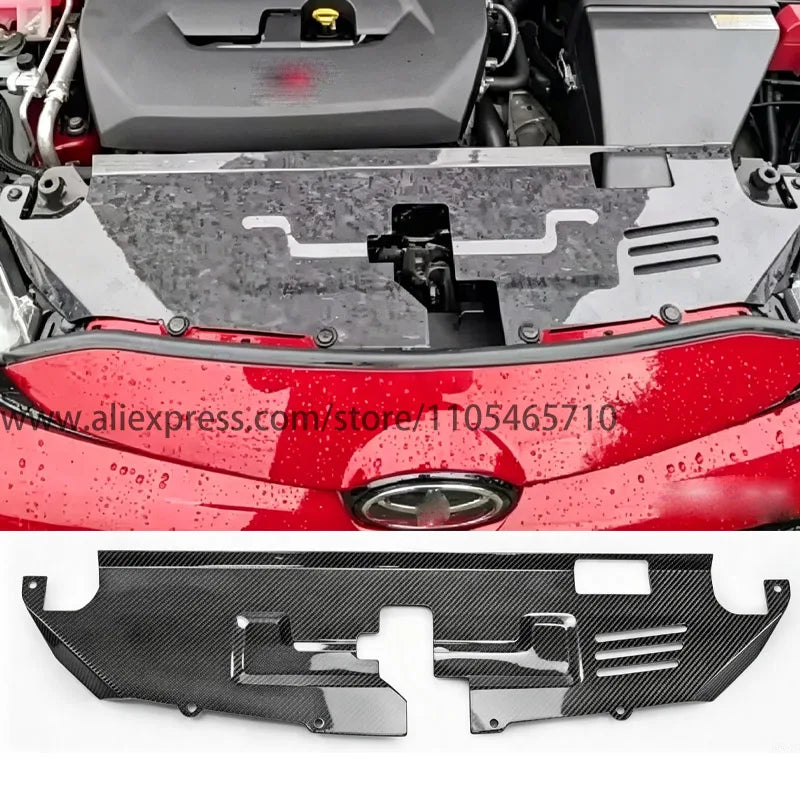 For Toyota GR Yaris GXPA16 G16E 1.6T 2020+ Carbon Fiber/FRP TAB Style Cooling Crash Plate Engine Hood Body Kit