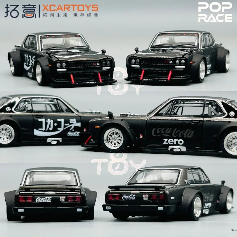 XCARTOYS 1/64 Nissan Skyline GTR V8 Cast Metal Detailed Static Alloy Car Model, Boys' Toy Collection Decoration Item.