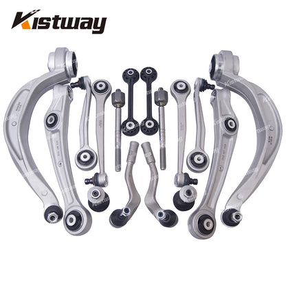 Front Upper Lower Ball Joint Stabilizer Link Control Arm Kit For Audi A4 B8 A5 Q5 S4 S5 A6L C7 A7 4GD 8K For Porsche Macan 95B