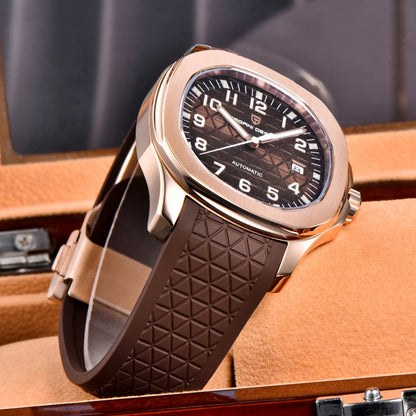 2026 New PAGANI DESIGN Gold Luxury Men's Watches Mechanical Automatic Watch Men AR Sapphire Waterproof Luminous Man Gift Clock