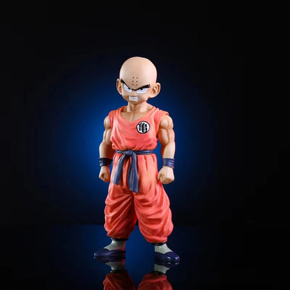 New Hot 18cm Dragon Ball Z Anime Figures  Super Krillin PVC Action Figures Model Desktop Decoration Collection Toys For Gifts