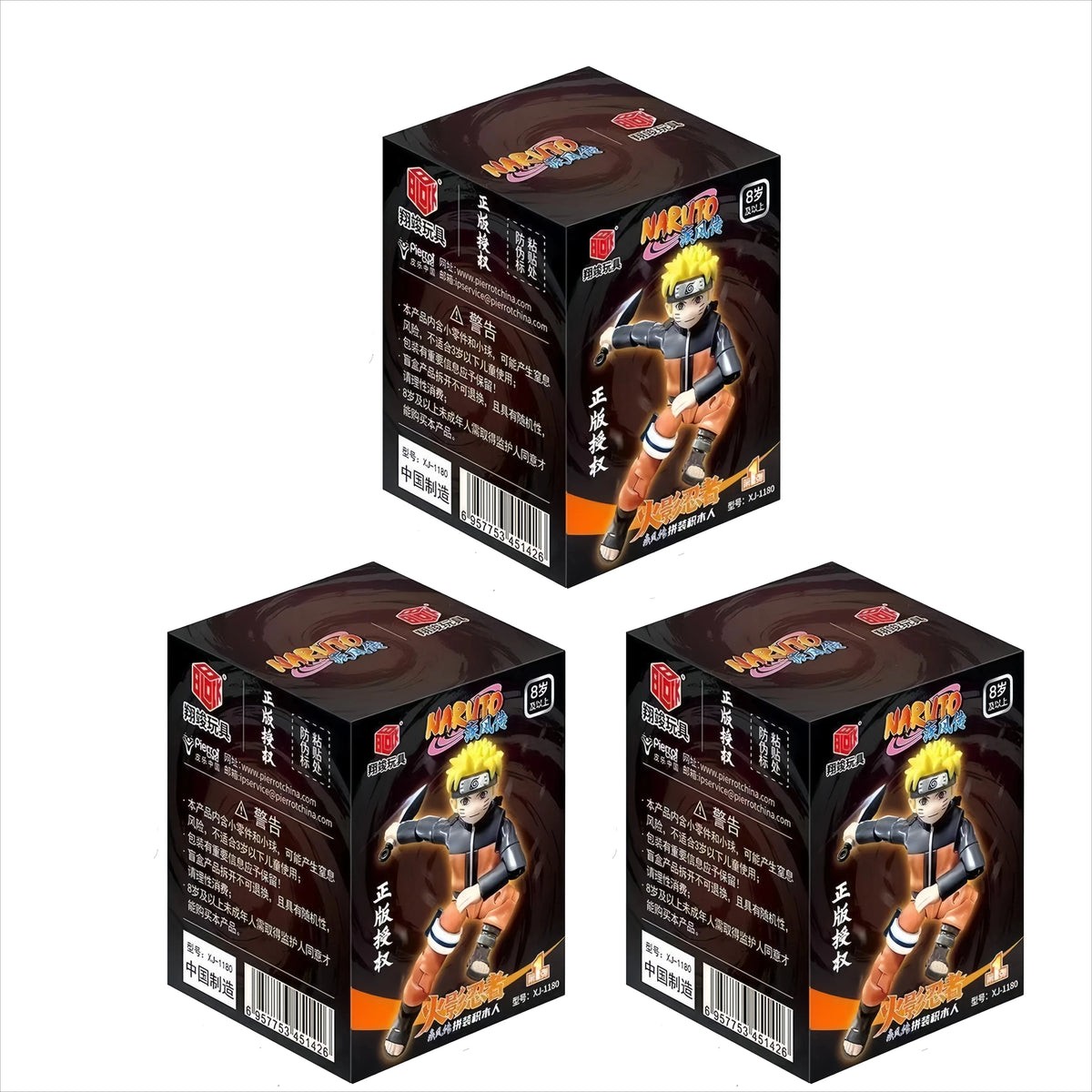 New Original NARUTO Building Blocks Toys Cartoon Anime DIY Assembled Figure Uzumaki Shippuden Action Model Toys Children Gifts