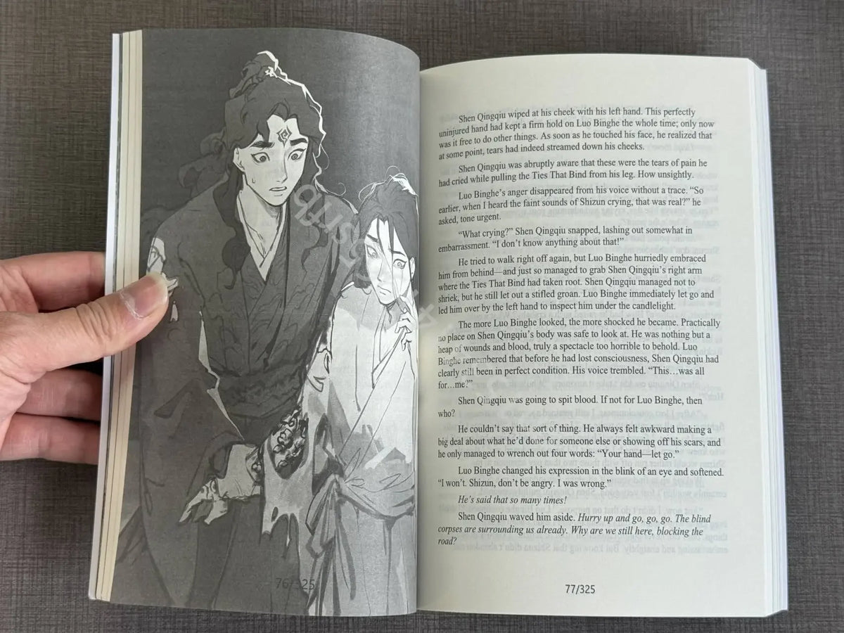 The Scum Villain’s Self-Saving System Ren Zha Fanpai Zijiu Xitong Manga Comic Fantasy Novel Books English Version
