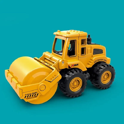 Simulation Engineering Vehicle Toys, Inertial Vehicles, Excavators, Bulldozers, Road Rollers, Claw Machines, Suitable as Gifts F