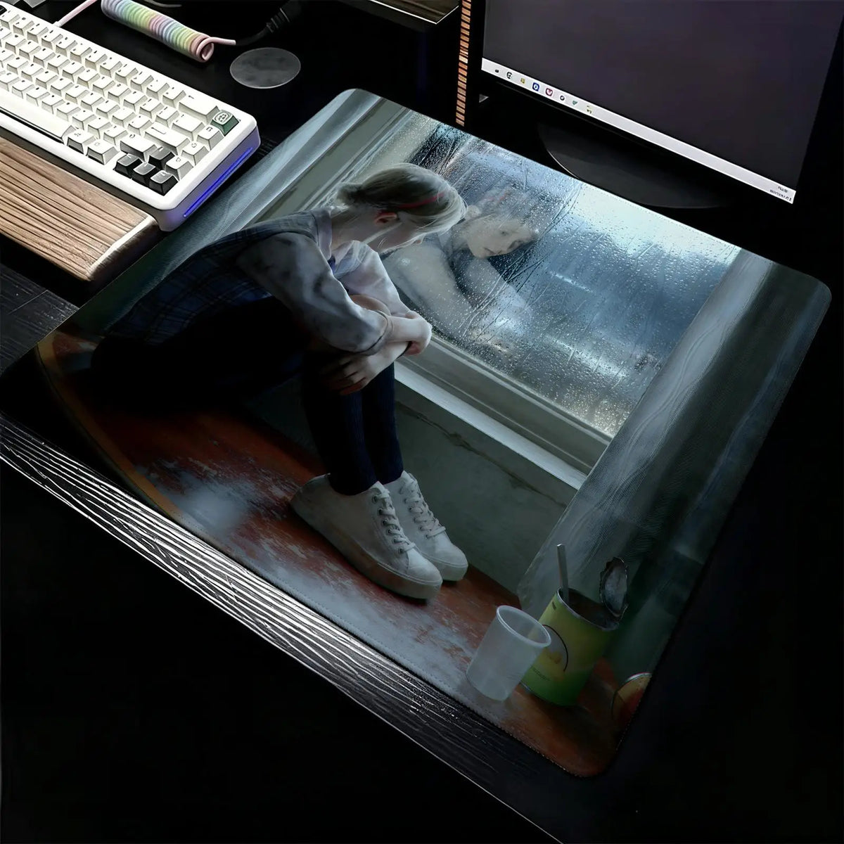 Resident Evil Mouse Pad Regular gaming mouse pad S/M/L size Office mouse pad Laptop desk mat Stitched edge mouse pad