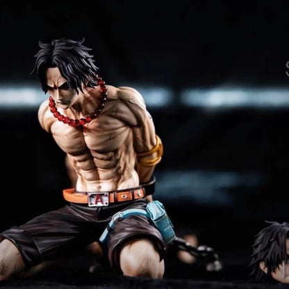 13cm ONE PIECE Figures ACE Figure Collectible Decorations Anime Goods Toy Gift Christmas Present