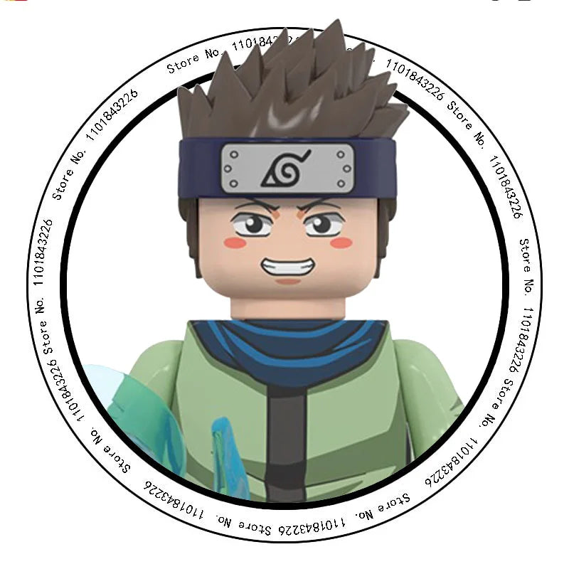 WM6152 Naruto Building Blocks Ootutuki Momoshiki Mitsuki Gaara Namikaze Minato Tobirama Action Figure Accessories For Kids