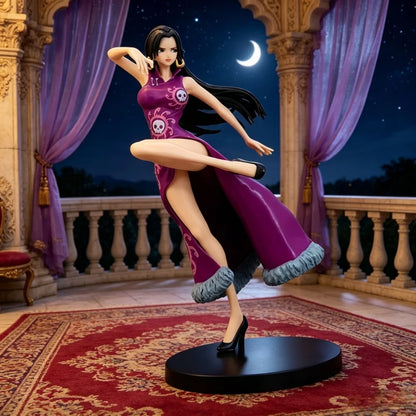 21CM Anime Boa Hancock Figures Toys GK Snake Action Figure Sexy Cheongsam Girl Doll PVC Figurines Statue ﻿