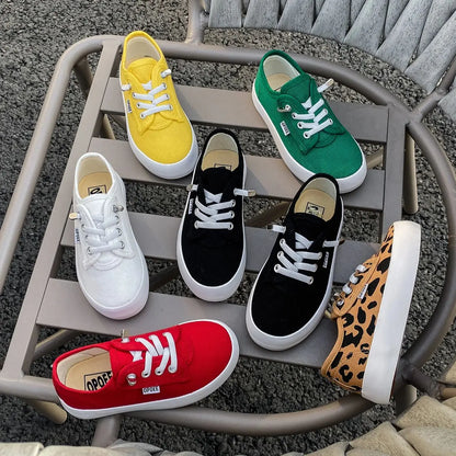 2188 Spring and Autumn Fashion Children's Low Top Canvas Shoes Boys and Girls' Cloth Shoes Cover Feet Children's Shoes Breathabl