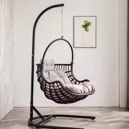 Home Basket Chair Spot Outdoor Modern Garden Furniture Lazy Sofa Rattan Basket Egg Leisure Swing Chair