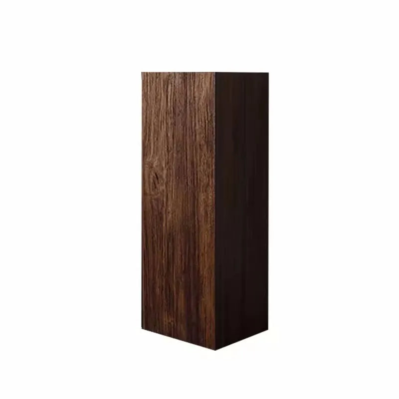 Sand Wind Square Wooden Dump Low Stool Log Coffee Table Solid Wood Dump Stump Wood Stump Stool Flower Stand Ornament Base