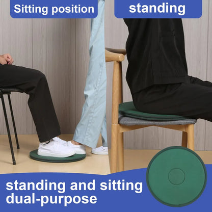 Ehucon Pivot Disc Patient Turning Devices Swivel Cushion 360 Degree Dia 15.7" Sliding Board for Elderly,Disabled, Pregnant Woman