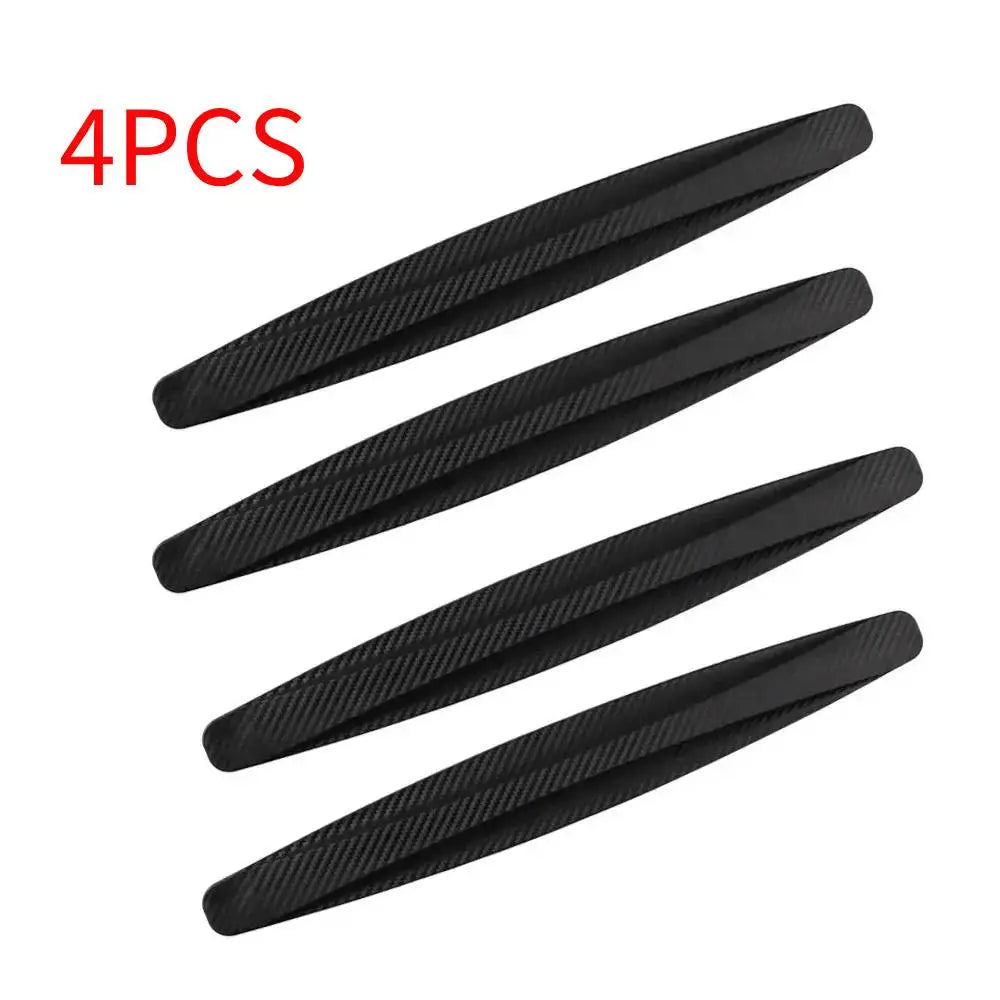 4/2 Piece Auto Car Bumper Protector Corner Guard Anti-Scratch Strips Sticker Protection Body Protector Molding Valance Chin