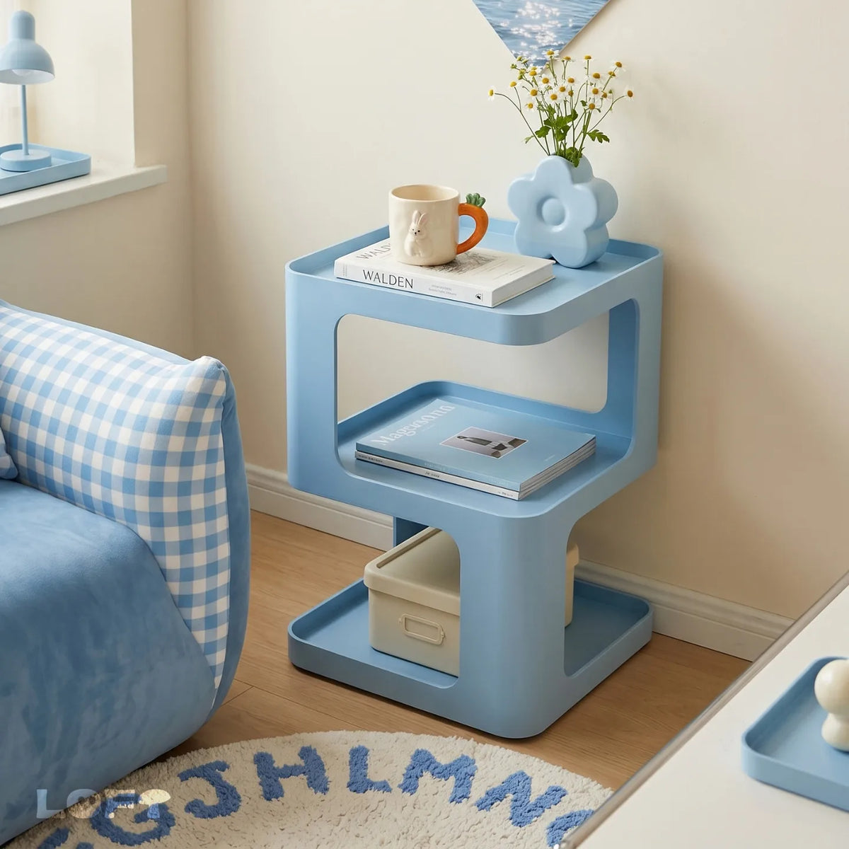 Storage Corner Side Tables Steel Nightstands Dressing Hotel Side Tables Space Saving Cool Muebles Para Salas Nordic Furniture