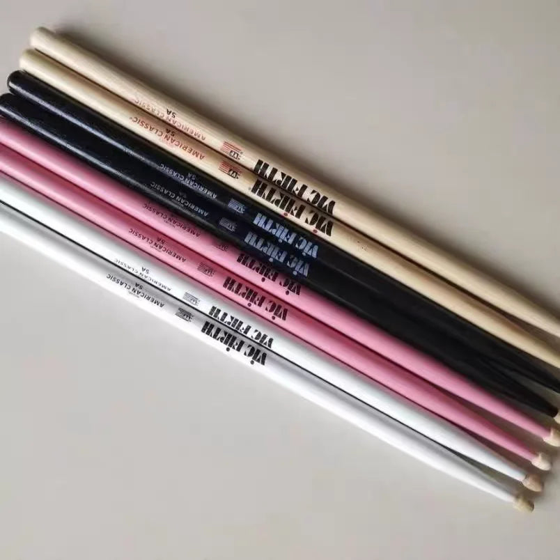 Professional Vic Firth Drumsticks 5A 5B 7A 2B Hickory Drum Sticks For Jazz Rock Durable Musical Instrument