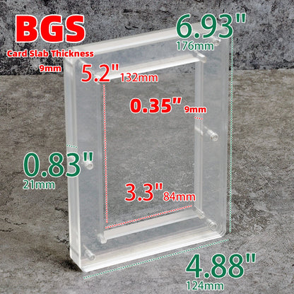 PSA BGS CSG CGC SGC Graded Slab Guard Case Magnetic Holder Protector Display Storage Box Frame for Pokemon NBA TCG Trading Cards