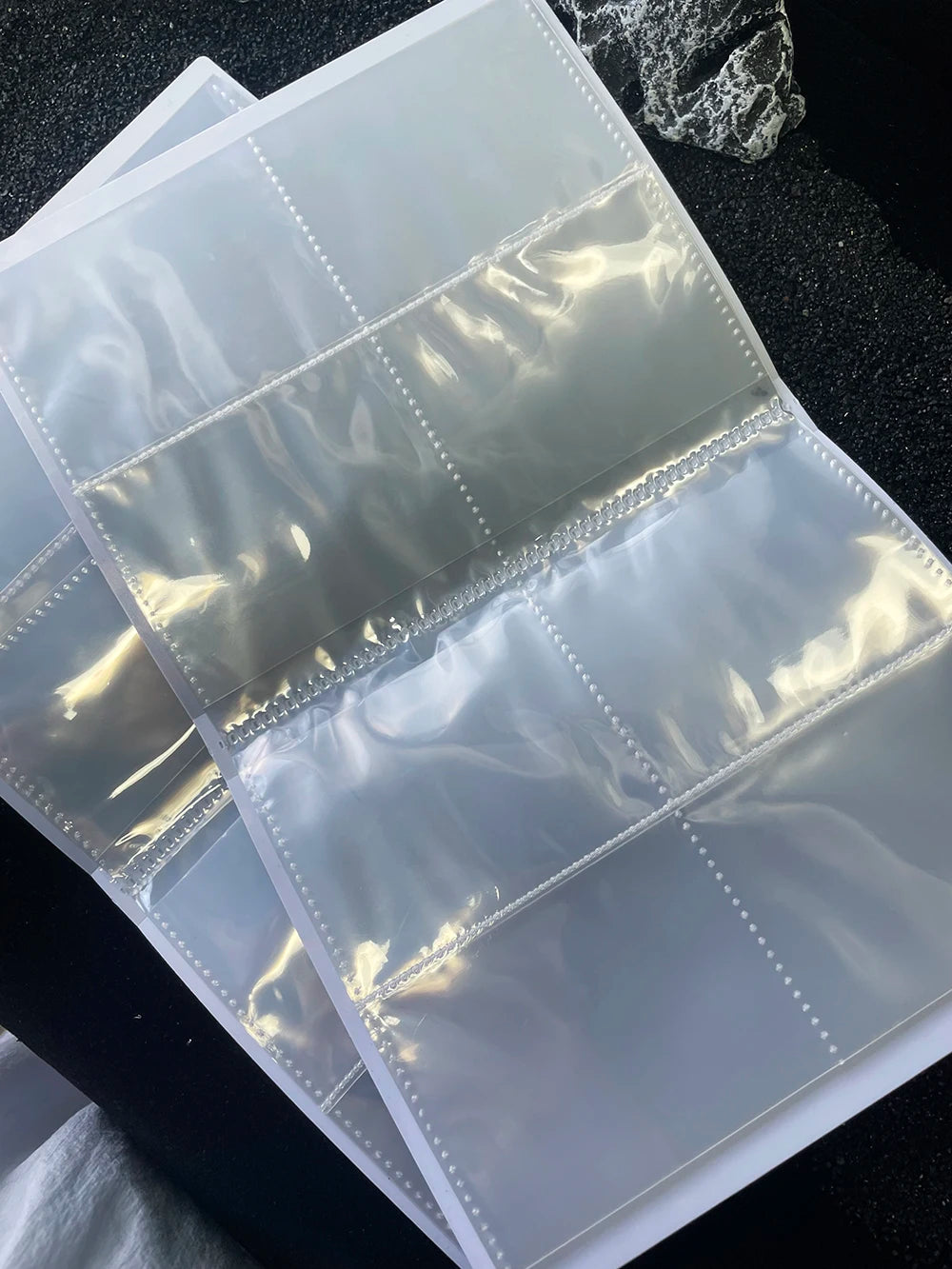2026NEW PTCG Eevee Collectible Card Album 4 Compartments Can Hold 240 Pcs Card Gengar Ex Collectible Card Book Storage Bookcase