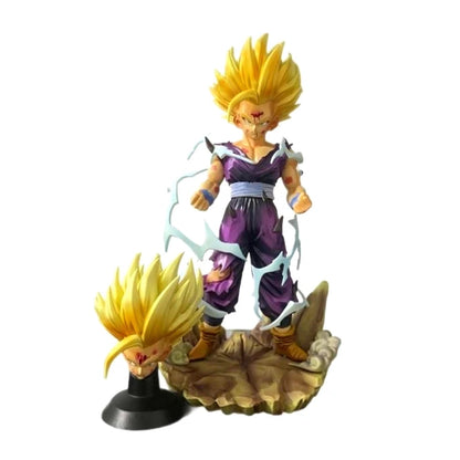 25cm/9.84in Anime Dragon Ball Z Figure Super Saiyan 2 Gohan Action Figures Pvc Collection Model Toys for Gifts