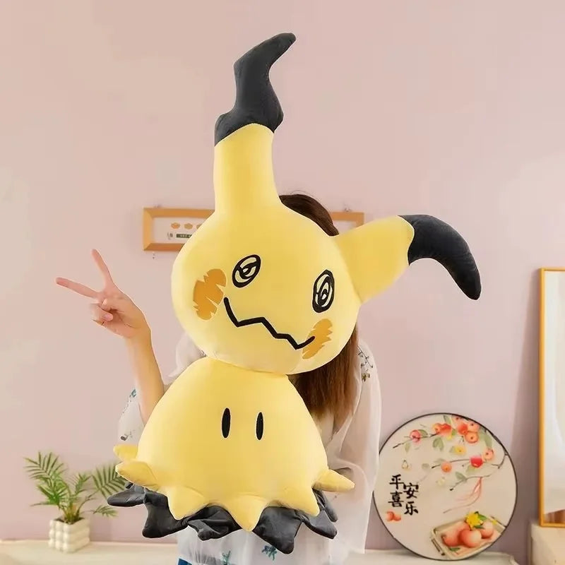 50/90cm Poke Mimikyu Plush Toy Body Pillow Sofa Cushion Sleep Comfort Companion Cute Stuffed Doll Room Decoration Gift