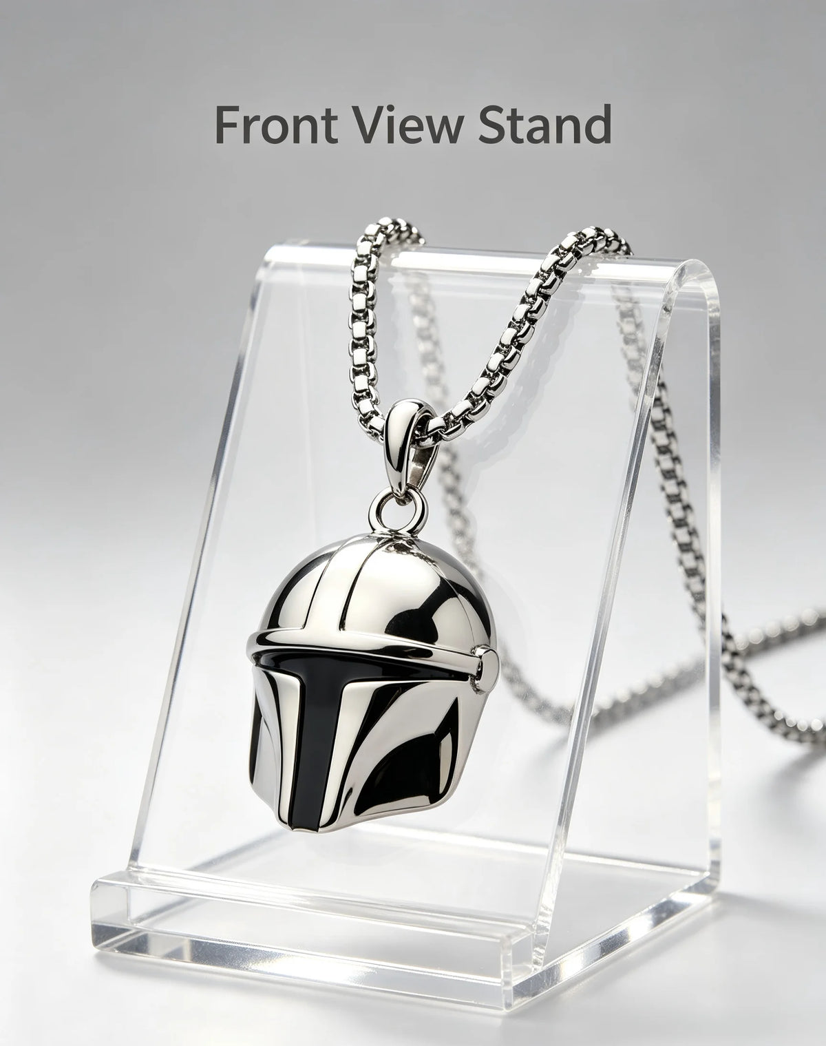 "Star Wars" Mandalorian Helmet Necklace Highly Attractive and Versatile Holiday Gift Fashion Accessory