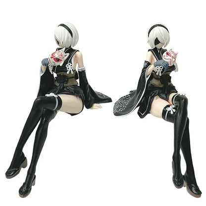 Yorha No.2 Type B Anime Girl Figure Ver1.1a Model A No.2 Kimono Action Figure Collection Modle Toy Boy'S Birthday Gift