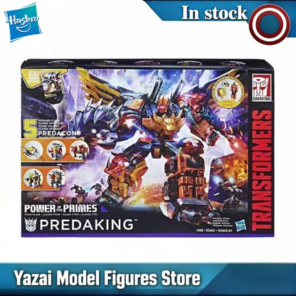 Original Hasbro Transformers POWER OF THE PRIMES PREDAKING Action Figure Model Gift Toys