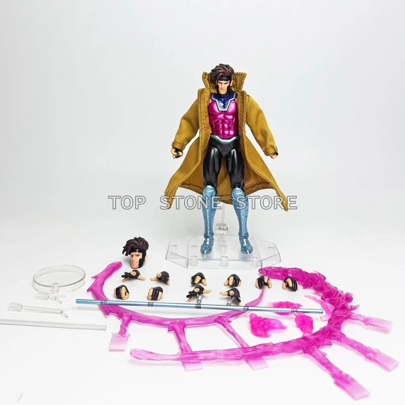 Original Ct Toys Gambit Action Figure Mafex 131 X-Men Wolverine Maf Anime Figurine Model Toy Collectible Doll Ornaments Gifts