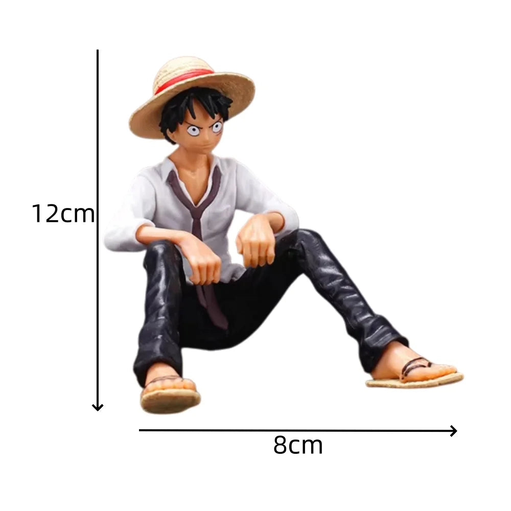 20CM Anime Nami Black Clothes Action Figure ONE PIECE FILM RED Dress Up Figurine PVC Collectible Model Toy Kid Gift