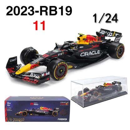 Bburago 1:24 2022~2025 Mercedes W15 44# Hamilton 63# Russell F1 series various styles Red Bull Ferrari McLaren Alloy car model