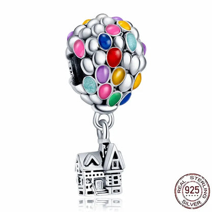 Hot selling 925 sterling silver Disney cartoon wizard charm bead pendant, suitable for original DIY bracelet, women's birthday