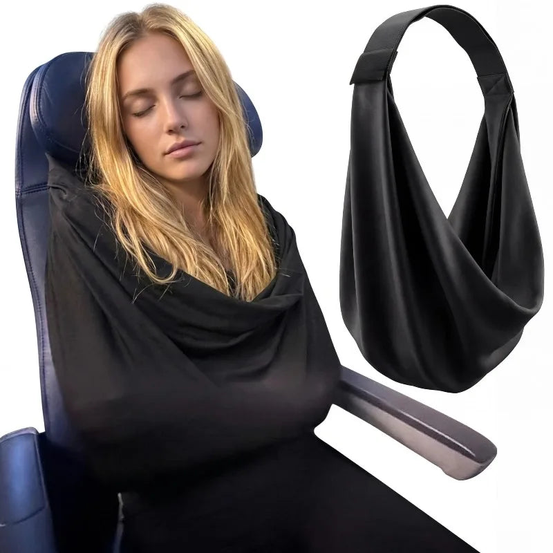 3-in-1 Adjustable EyeMask Airplane Sleep Support System Travel Pillow Multi-Use Office And Home Comfortable Pillow for Traveling