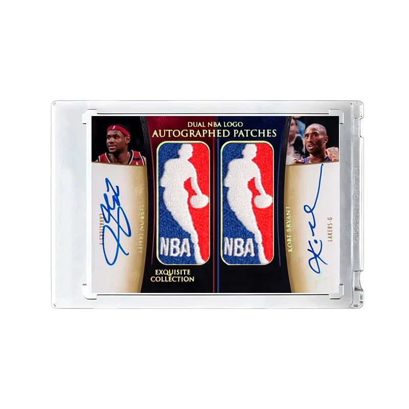 DIY Custom NBA Basketball Autograph Refractor Jersey Patch Cards Stephen Curry LeBron James Kevin Durant Fan Collectible Gift