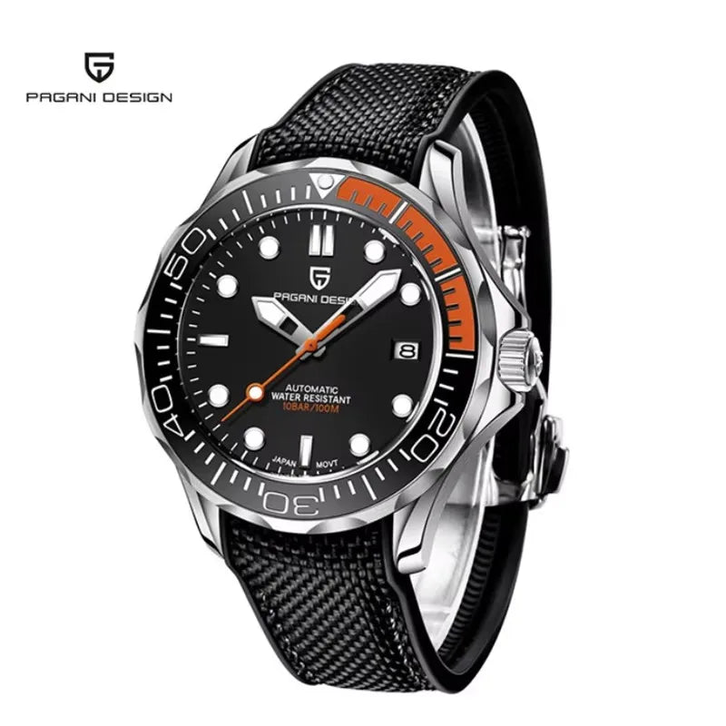 2025 New PAGANI DESIGN 007 Men's Watches Luxury Automatic Watch For Man Mechanical Wristwatches NH35 Men Gift AR Sapphire Mirror