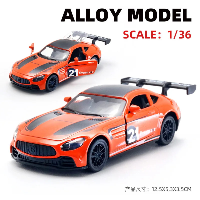 1:36 R34 MX5 RX7 AE86 Diecast Model Car Alloy Simulation Car Model for Display & Collection