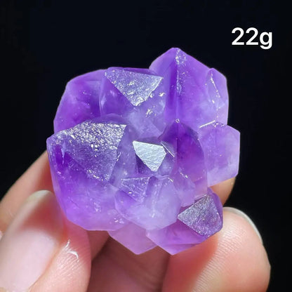 100% Natural Amethyst Flower Clusters, Raw Stones, Mineral Specimens from Madagascar