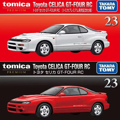 Original Takara Tomy Tomica Premium Series TP23 Toyota Celica Gt-Four RC Transport Team Alloy Car Model Collection Car Toys